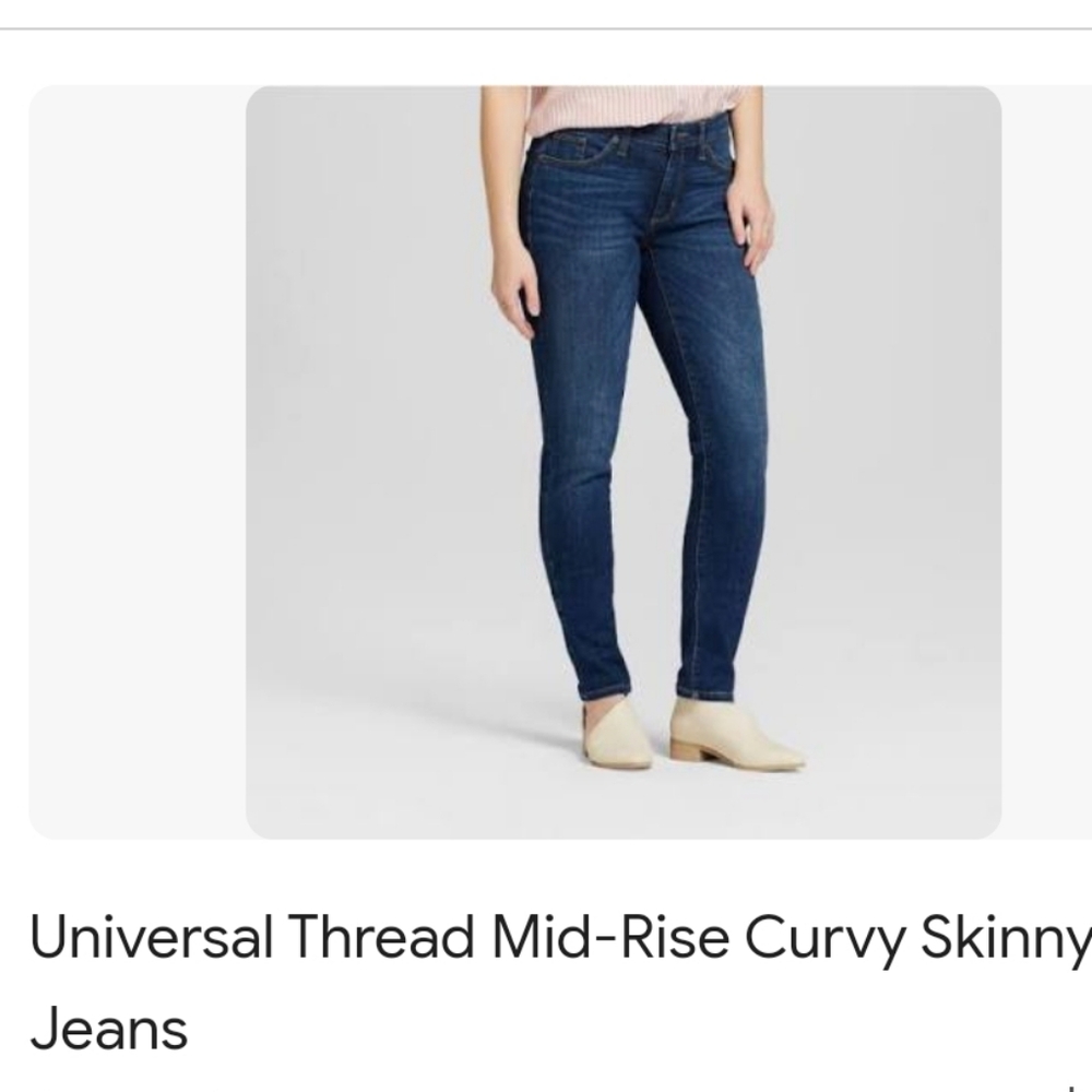 Universal Thread curvy skinny jeans size 12/30